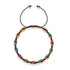 Einhorn Silber Herzschnur | Feenglas Charmballa Armband